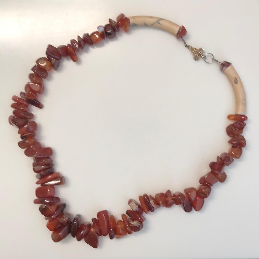 Carnilian? Necklace